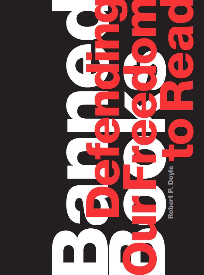 Book cover with title "Banned Books: Defending Our Freedom to Read"