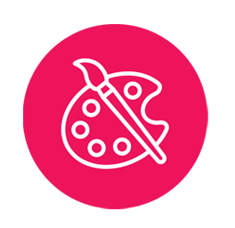 The letter "E" for ebooks depicted as a stack of books