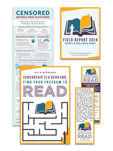 Censorship is a Dead End. Find your freedom to read. 2020 ALA Banned Books Week