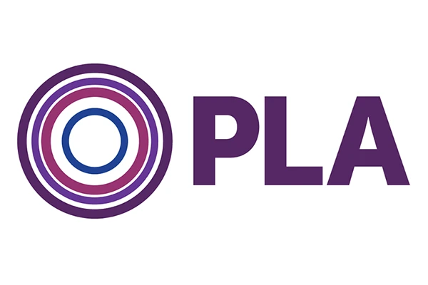 Public Library Association (PLA) logo with concentric circles.