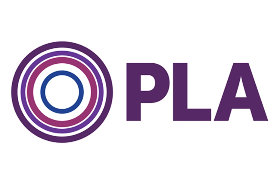 Public Library Association (PLA) logo with concentric circles.