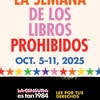 La Semana de los Libros Prohibidos. Oct. 5-11, 2025. La Censura es tan 1984. Lee Por Tus Derechos. ALA.org/BBooks. American Library Association