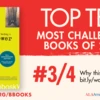 Top Ten Most Challenged Books of 2024. #3 (tie) The Perks of Being a Wallflower by Stephen Chbosky. Why this book matters: bit.ly/wallflowerBR. ALA.ORG/BBOOKS. American Library Association