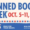 Banned Books Week. Oct 5-11, 2025. Censorship is so 1984. Read for your rights. ALA.org/BBooks