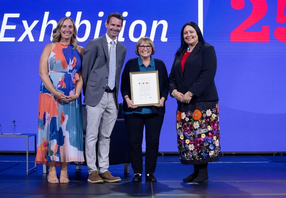 Clara Nalli Bohrer, winner of the 2025 Lippincott Award