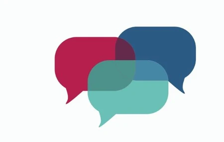 Icons of speech bubbles